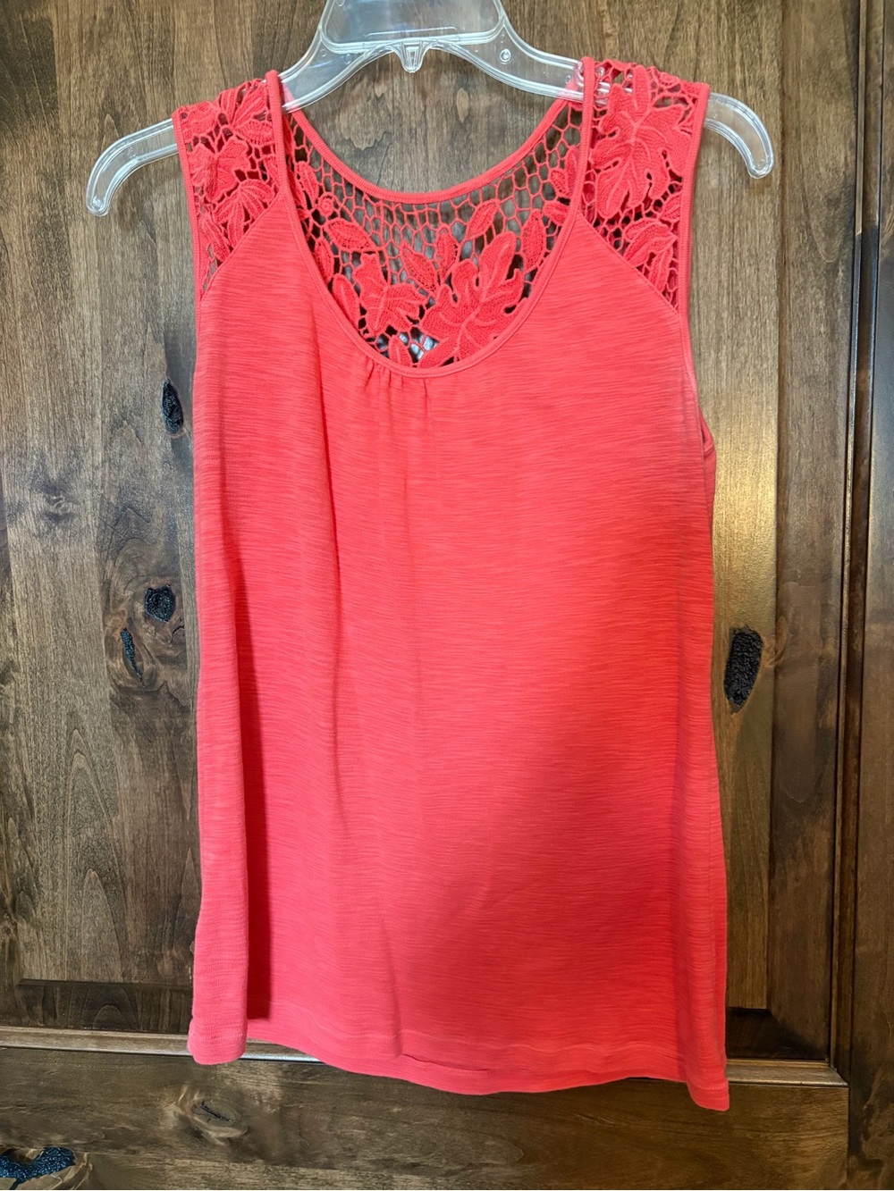 Tommy Bahama Coral Crochet-Back Camisole
